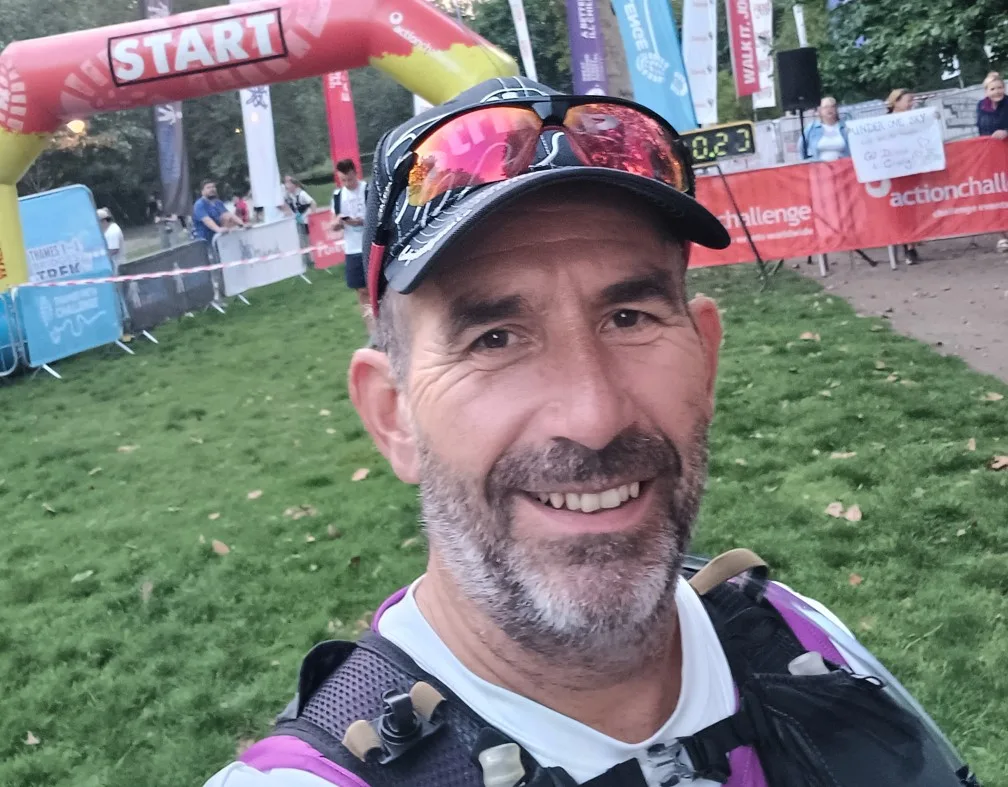 March resident Alun Bradshaw, 52, took part in the Thames Path Ultra Challenge and ran 50 kilometres for the National Deaf Children’s Society over the weekend of 9 to 10 September. March resident Alun Bradshaw, 52, took part in the Thames Path Ultra Challenge and ran 50 kilometres for the National Deaf Children’s Society over the weekend of 9 to 10 September.