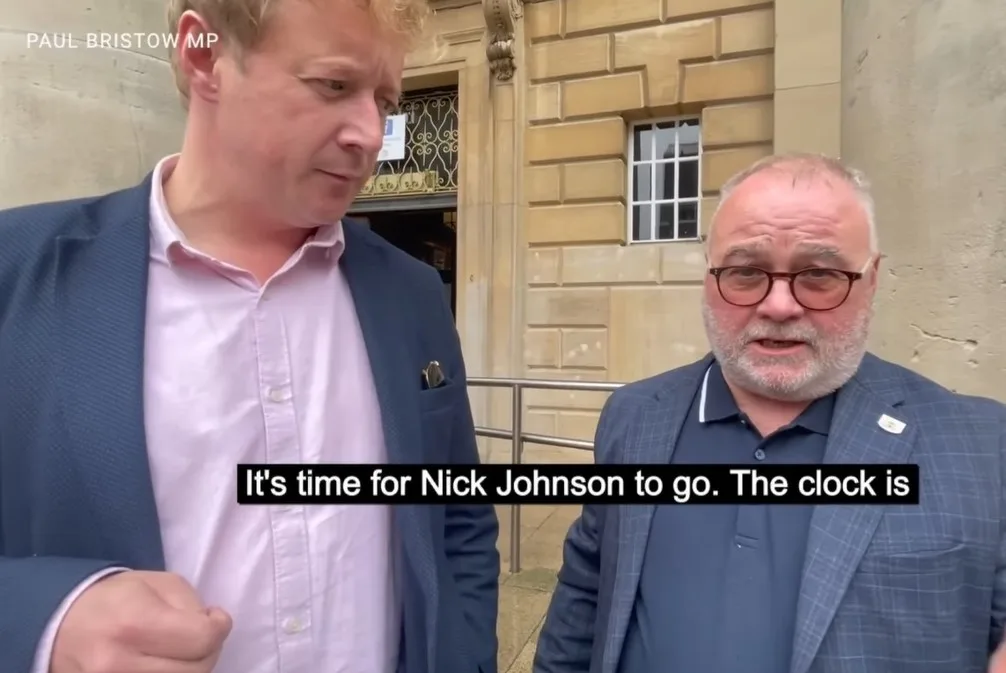 Cllr Fitzgerald and MP Paul Bristow launch their joint Facebook video attack on Mayor Dr Nik Johnson. ‘He has thrown his toys out of his pram - and proved he is not a Mayor for Peterborough. All he cares about is Cambridge’ says Cllr Fitzgerald. 