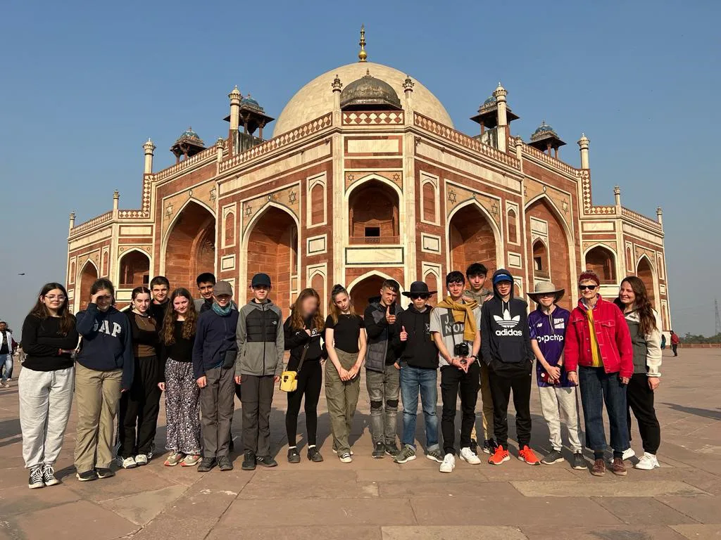 Students of Impington Village Collage pictured in Jodhpur, India. Students of Impington Village Collage pictured in Jodhpur, India.