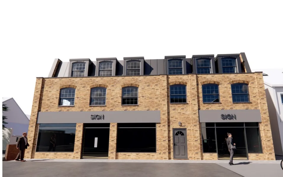 7 flats and two commercial units proposed for High Street, March, Cambs