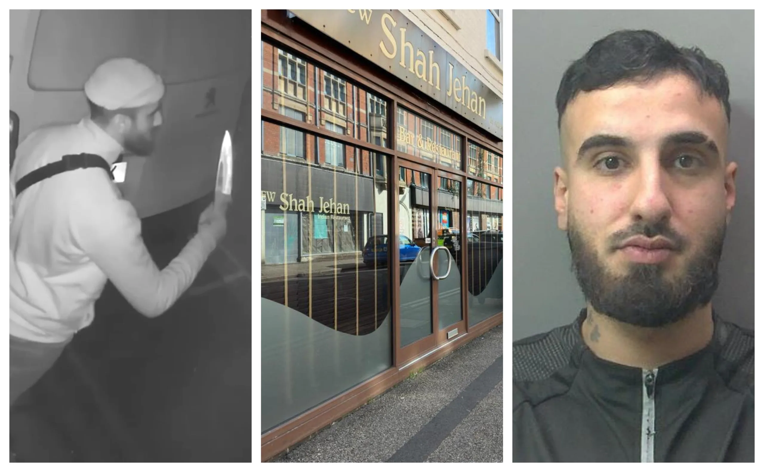 Mohammed Jamal Qadeer, 28, was inside the Shah Jehan restaurant at about 4am on 20 February with a group of six other men when a fight broke out between them. Armed with a knife, Qadeer attacked a man in his 30s who was trying to leave the restaurant, stabbing him in the back and leaving him with an arterial bleed. Mohammed Jamal Qadeer, 28, was inside the Shah Jehan restaurant at about 4am on 20 February with a group of six other men when a fight broke out between them. Armed with a knife, Qadeer attacked a man in his 30s who was trying to leave the restaurant, stabbing him in the back and leaving him with an arterial bleed.