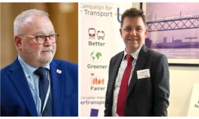 Mayor Dr Nik Johnson under fire from Cllr Wayne Fitzgerald (right) who says: “In essence, the findings against the mayor show that a supposedly senior professional, a children’s doctor no less, was totally unequipped then, and remains so now, to fulfil the role of mayor.”