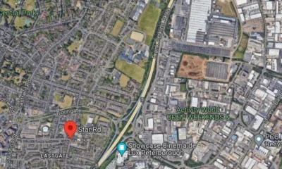 Police are appealing for information after a man was stabbed in Peterborough. PHOTO: Google