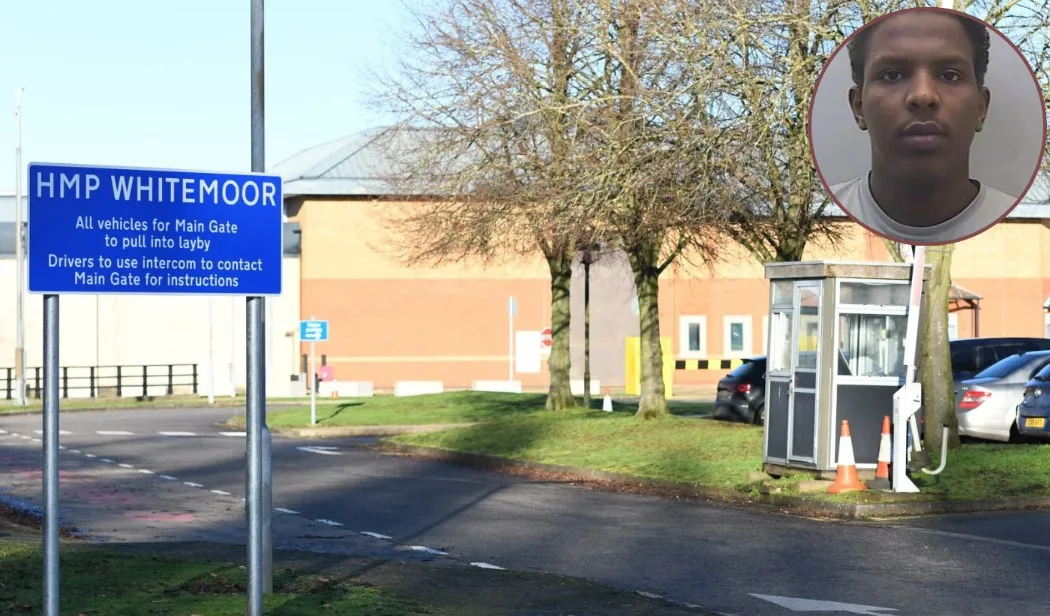 Abdirahman Abukar, 25, (inset) who is now at HMP Frankland, Brasside, Durham, pleaded guilty to grievous bodily harm and actual bodily harm Abdirahman Abukar, 25, (inset) who is now at HMP Frankland, Brasside, Durham, pleaded guilty to grievous bodily harm and actual bodily harm