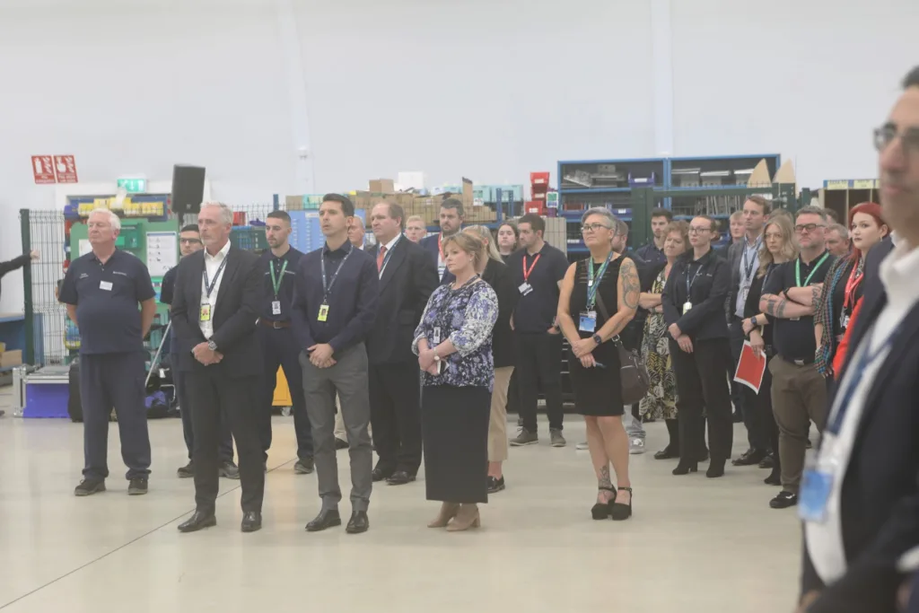 Education minister Gillian Keegan opened the 25,000 square foot workshop and 10 classrooms, Marshall Skills Academy’s new training centre on Newmarket Road, Cambridge. 