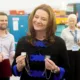 Education minister Gillian Keegan opened the 25,000 square foot workshop and 10 classrooms, Marshall Skills Academy’s new training centre on Newmarket Road, Cambridge.