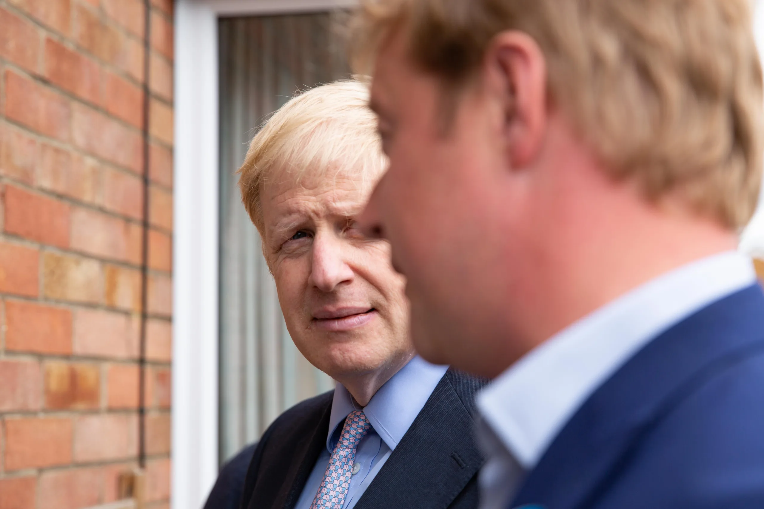 Former Prime Minister Boris Johnson offered words of encouragement to Paul Bristow during one of their meetings. PHOTO: Terry Harris Former Prime Minister Boris Johnson offered words of encouragement to Paul Bristow during one of their meetings. PHOTO: Terry Harris