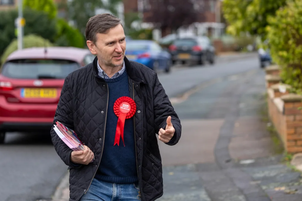 Andrew Pakes, Labour’s parliamentary candidate for Peterborough, has also become involved in the saga. PHOTO: Terry Harris