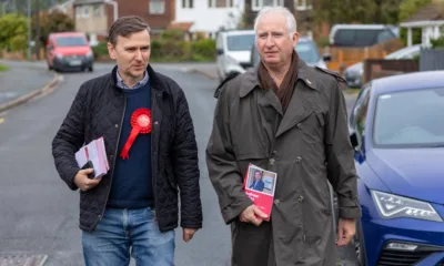 Andrew Pakes (left) predicted by YouGov to win in Peterborough, with Daniel Zeichner, predicted to hold his Cambridge seat. PHOTO: Terry Harris