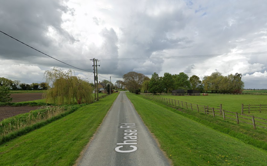 The application, refused, was for the siting of 6 x gypsy caravans, erection of a day room block, gates and fencing, and the formation of associated hardstanding (part retrospective) | Crazy Acres Chase Road Benwick March Cambridgeshire