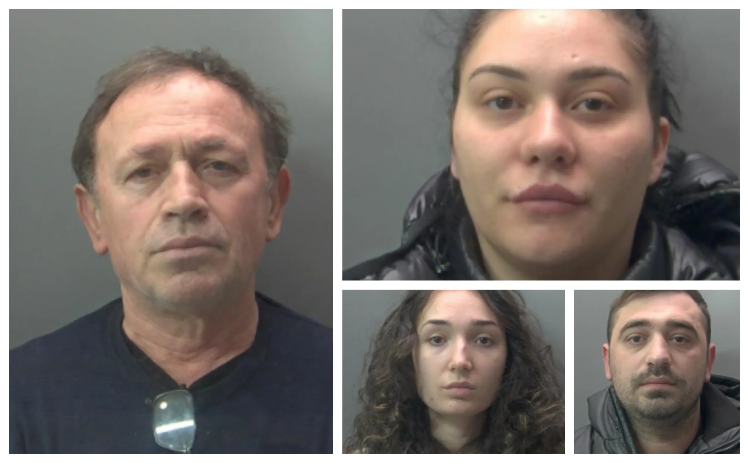 On 11 April last year, all four appeared at Peterborough Crown Court where they were sentenced as follows: Xhejni Mucaj, of Hartley Avenue, Fengate – jailed for seven years and six months; Christiana Sopikou, of Hartley Avenue, Fengate – jailed for six years and five months; Bahri Mucaj, of Oatfield Street, Glasgow – jailed for seven years; Sabina Mucaj, of Freston, Paston – jailed for nine years