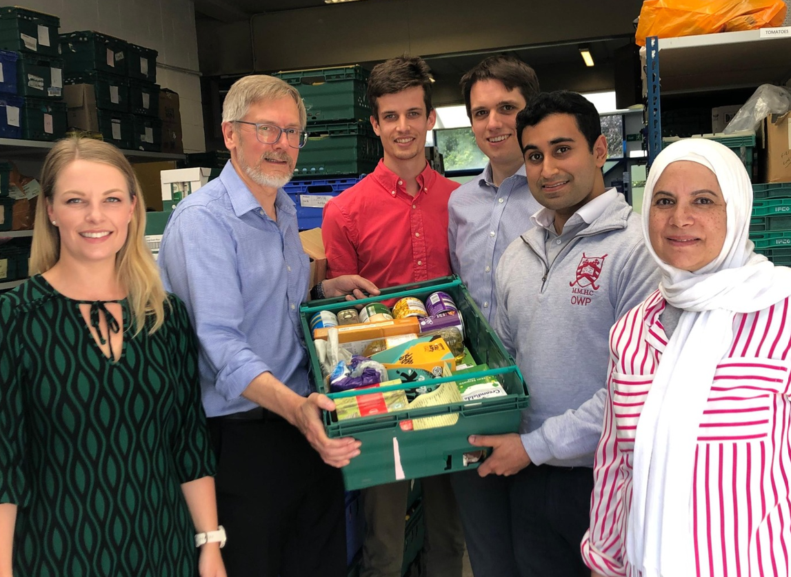In July Mewburn Ellis LLP got a hearty thanks from Cambridge City Foodbank “for its unwavering support and generous donation of £15,000”.