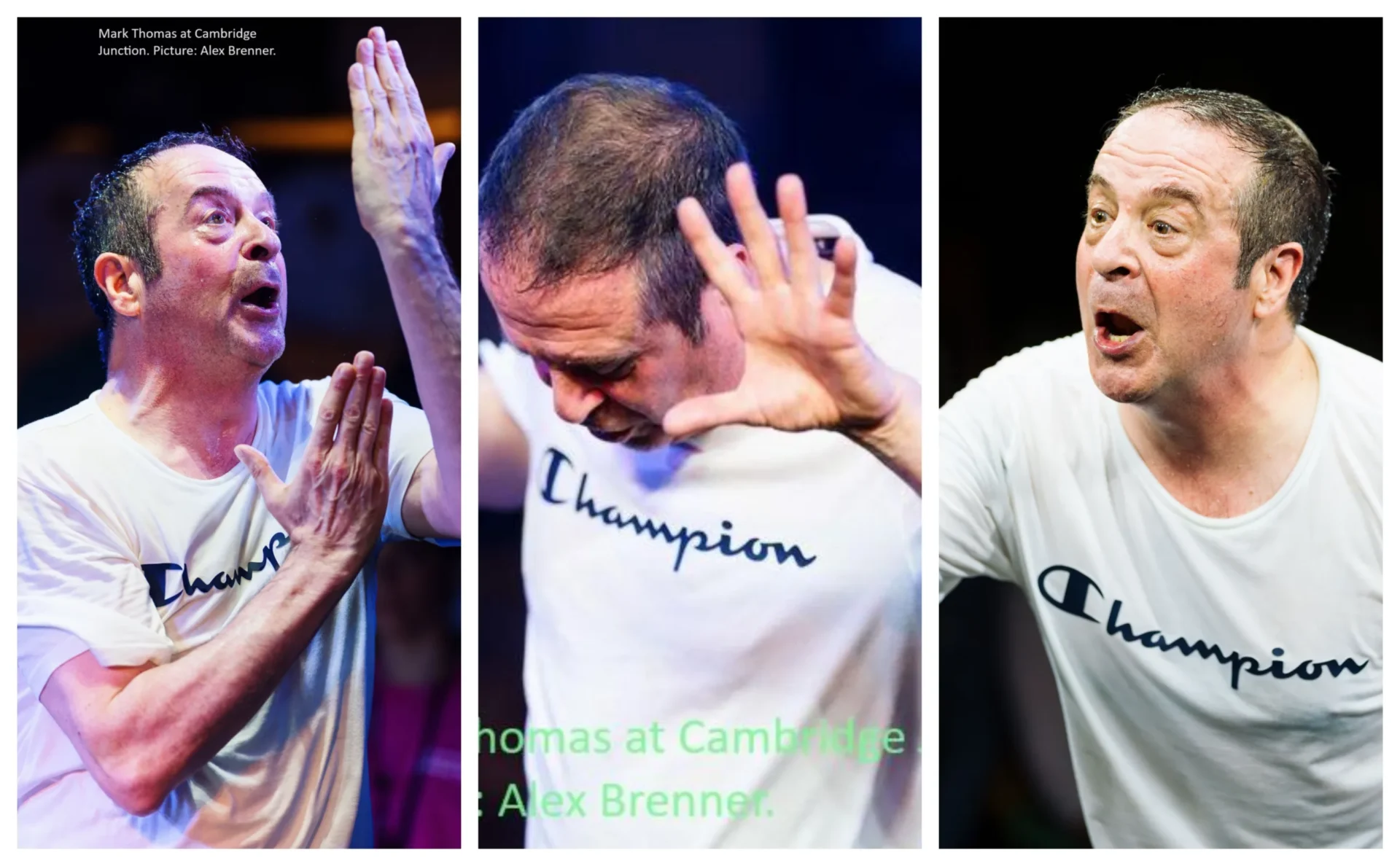 mark main - News for Peterborough and Cambridgeshire News for Peterborough and Cambridgeshire - Mark Thomas is impressive as he draws the audience in to the world of someone brought up with poverty and domestic abuse and we see into the life of a drug addict.