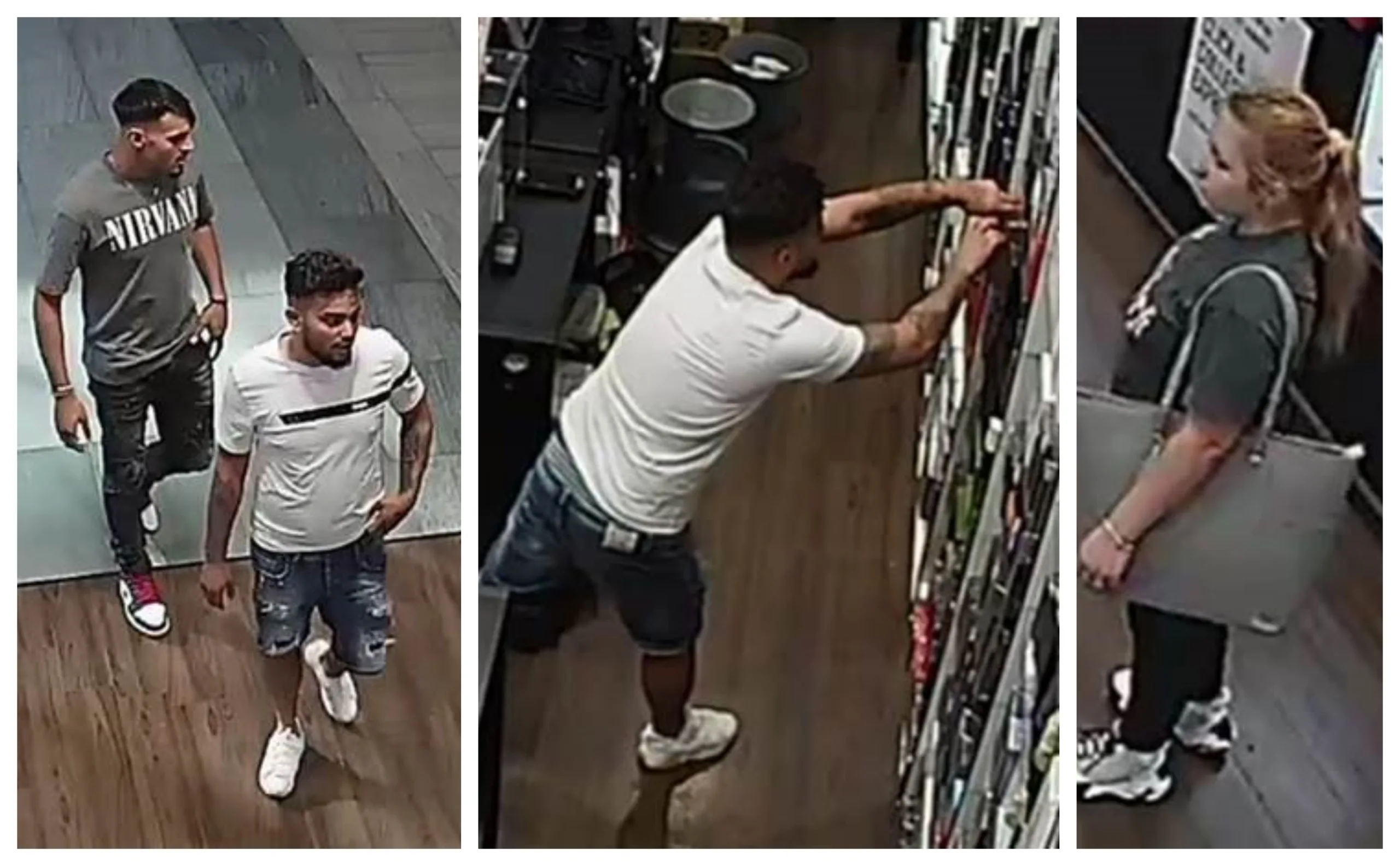 Police are keen to speak to these suspected shoplifters: anyone with information or who recognises any of the people pictured should visit www.cambs.police.uk/report and quote 35/72106/23. Alternatively, call 101. Police are keen to speak to these suspected shoplifters: anyone with information or who recognises any of the people pictured should visit www.cambs.police.uk/report and quote 35/72106/23. Alternatively, call 101.