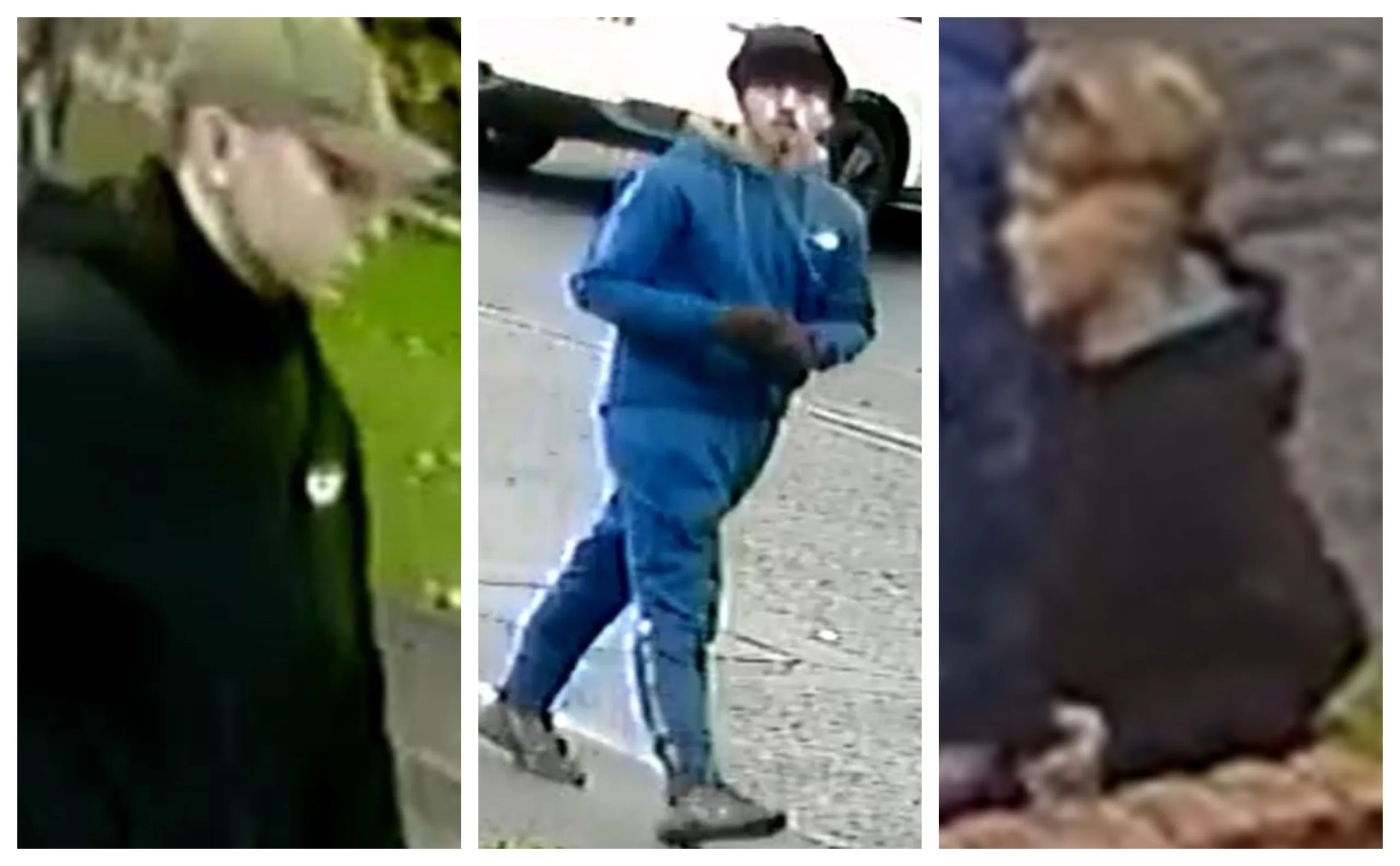 Images of the men police want to speak to following two attempted burglaries in Wisbech Images of the men police want to speak to following two attempted burglaries in Wisbech