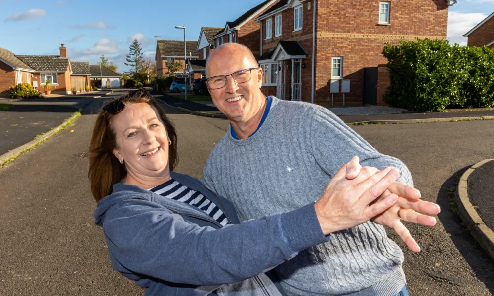 Anita and Vince Winter banked £235K thanks to their postcode