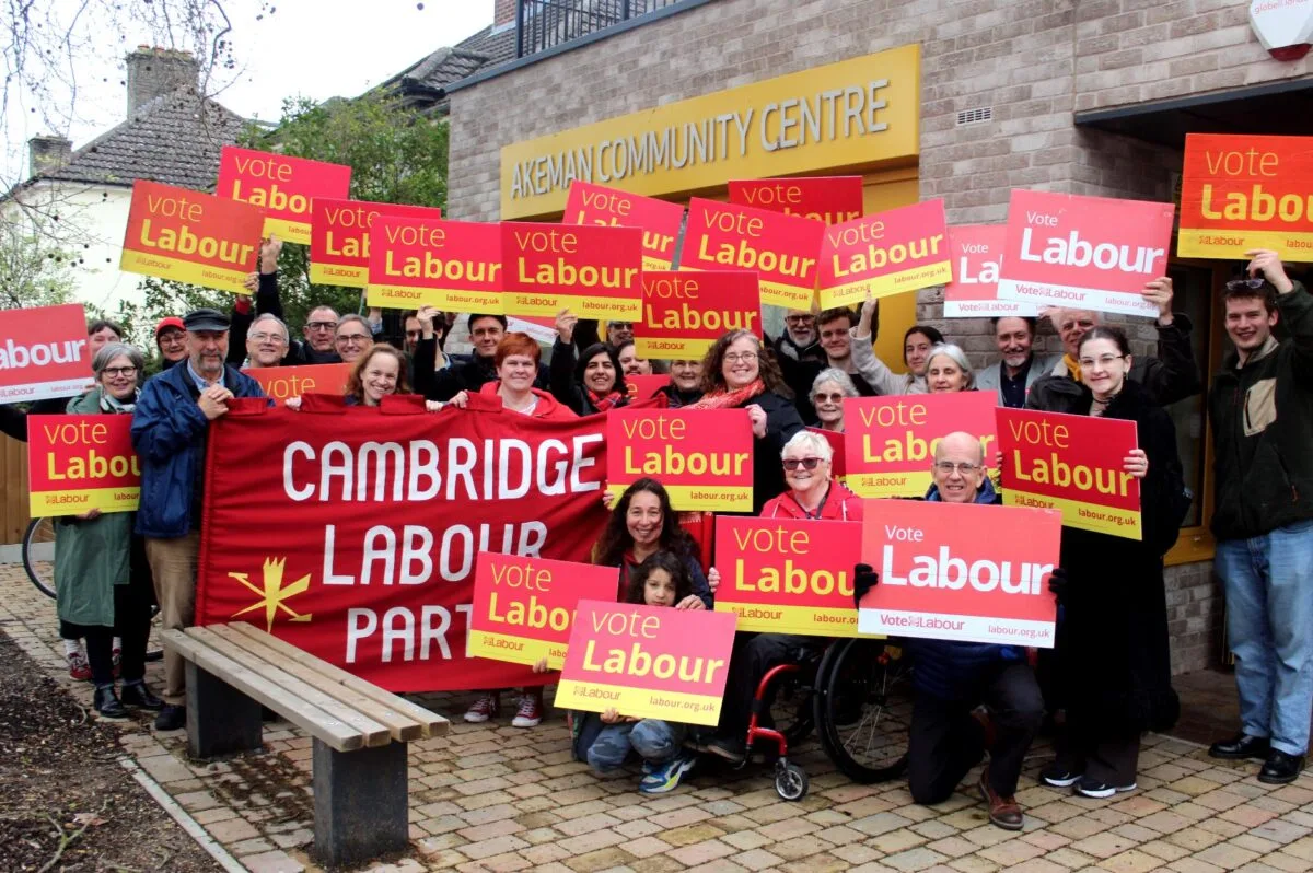 Cambridge Labour City group releasing its manifesto earlier this year for the 2023 City Council elections, saying that Labour in Cambridge will continue delivering for a fairer, greener and more prosperous Cambridge.