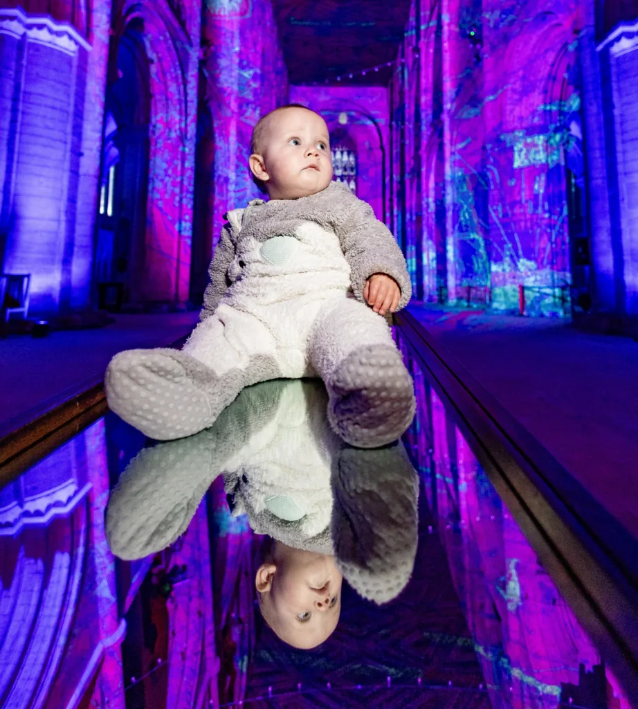 Luxmuralis presents The Manger at Peterborough Cathedral, “an all-age multi-sensory display guaranteed to be enjoyed by every generation”. PHOTO: Terry Harris