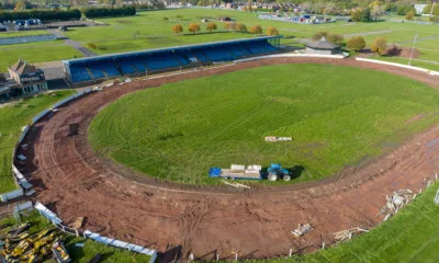 Peterborough Speedway track reduced to sorry state after club given notice to leave. Peterborough Arena, Peterborough Sunday 05 November 2023. PHOTO: Terry Harris for CambsNews.