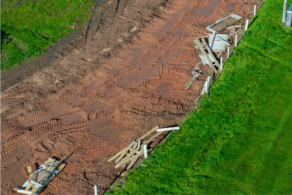 Peterborough Speedway track reduced to sorry state after club given notice to leave. Peterborough Arena, Peterborough Sunday 05 November 2023. PHOTO: Terry Harris for CambsNews.