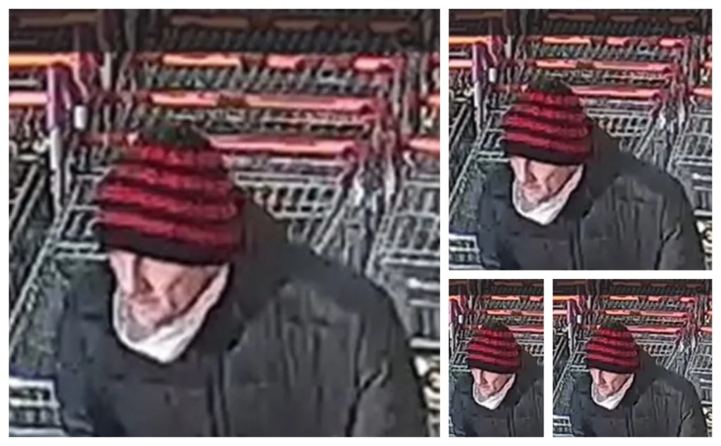 CCTV image of a man Cambridgeshire police would like to speak to in connection a robbery at Bretton Centre on November 11