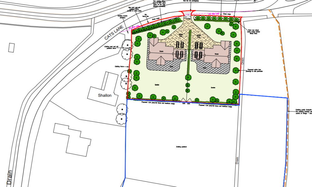 Peter Humphrey Associates believes new planning committee Fenland District Council “have set firm precedents for development within the district’s village”. They have re submitted, with an amendment, a previous application for this site at Tydd St Giles.