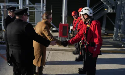 Historic day for Huntingdon as HRH The Princess Royal officially opened the new fire station and Cambs fire and rescue training centre