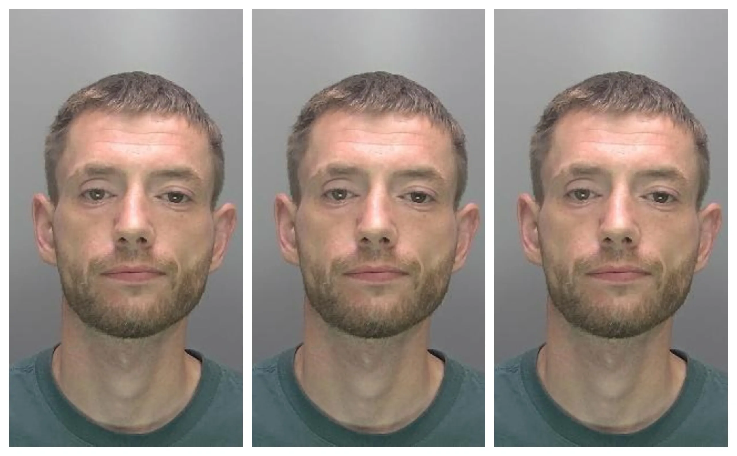 Lawrence King, 34, of Tribune Court, Cambridge, turned up at the victim’s home in Cambridge drunk on 13 August. Lawrence King, 34, of Tribune Court, Cambridge, turned up at the victim’s home in Cambridge drunk on 13 August.