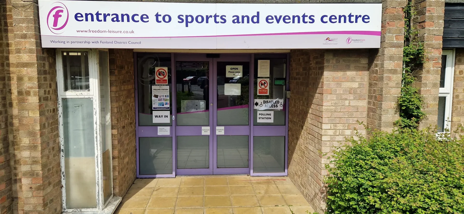 Manor, Whittlesey: ‘Fenland District Council is currently undertaking a reinforced autoclaved aerated concrete assessment (RAAC) of the leisure centres to identify if RAAC has been used in their construction’.