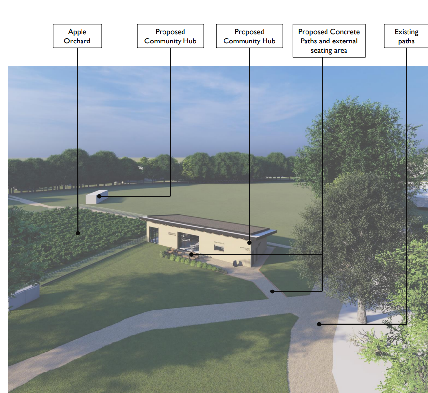 Artist’s impression of the £850,000 Wisbech Pavilion