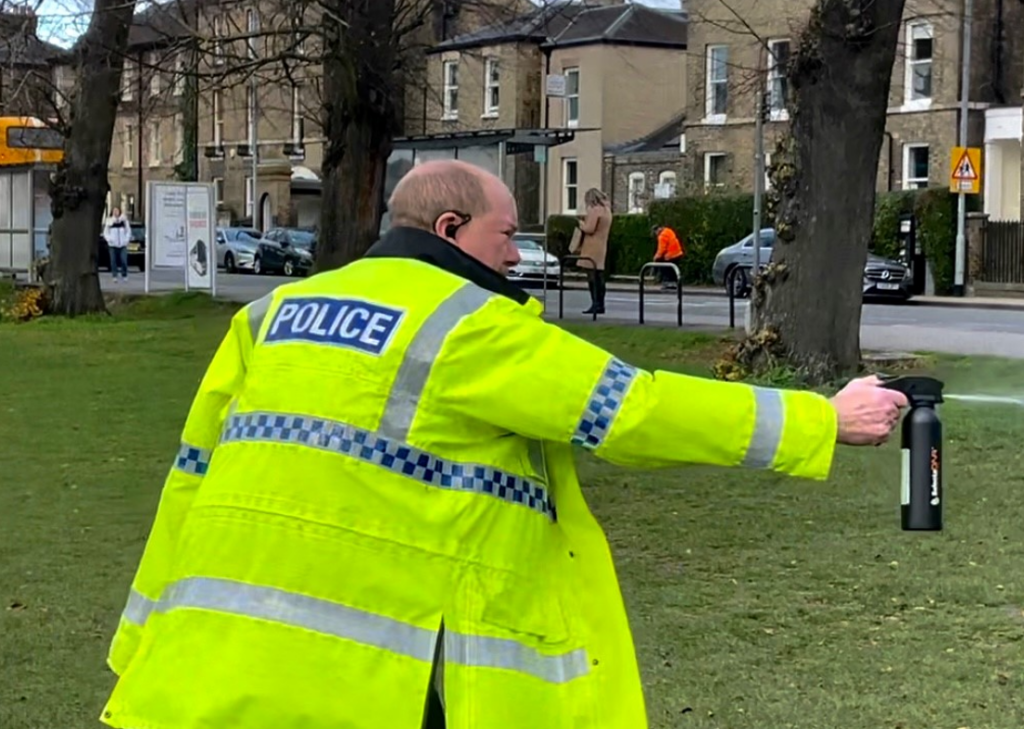Police in Cambridge among first to deploy new DNA spray to tackle theft and anti-social  driving