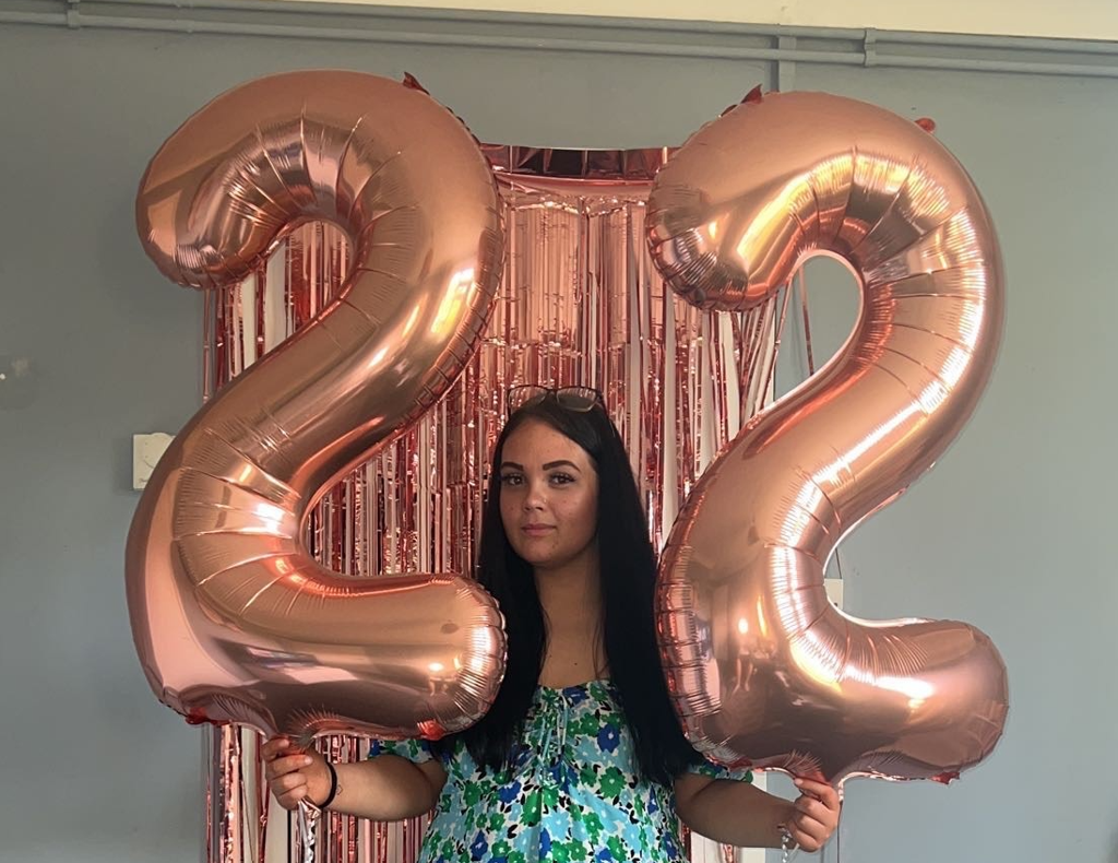AJ, who has received the Combined Authority's Care Leaver bursary to support her training AJ, who has received the Combined Authority's Care Leaver bursary to support her training