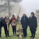 The High Sheriff of Cambridgeshire Dr Bharatkumar N Khetani plants a tree and unveils a plaque in memory of Covid victims was planted in Wisbech. PHOTO: Wisbech Tweet
The High Sheriff of Cambridgeshire Dr Bharatkumar N Khetani plants a tree and unveils a plaque in memory of Covid victims was planted in Wisbech. PHOTO: Wisbech Tweet
