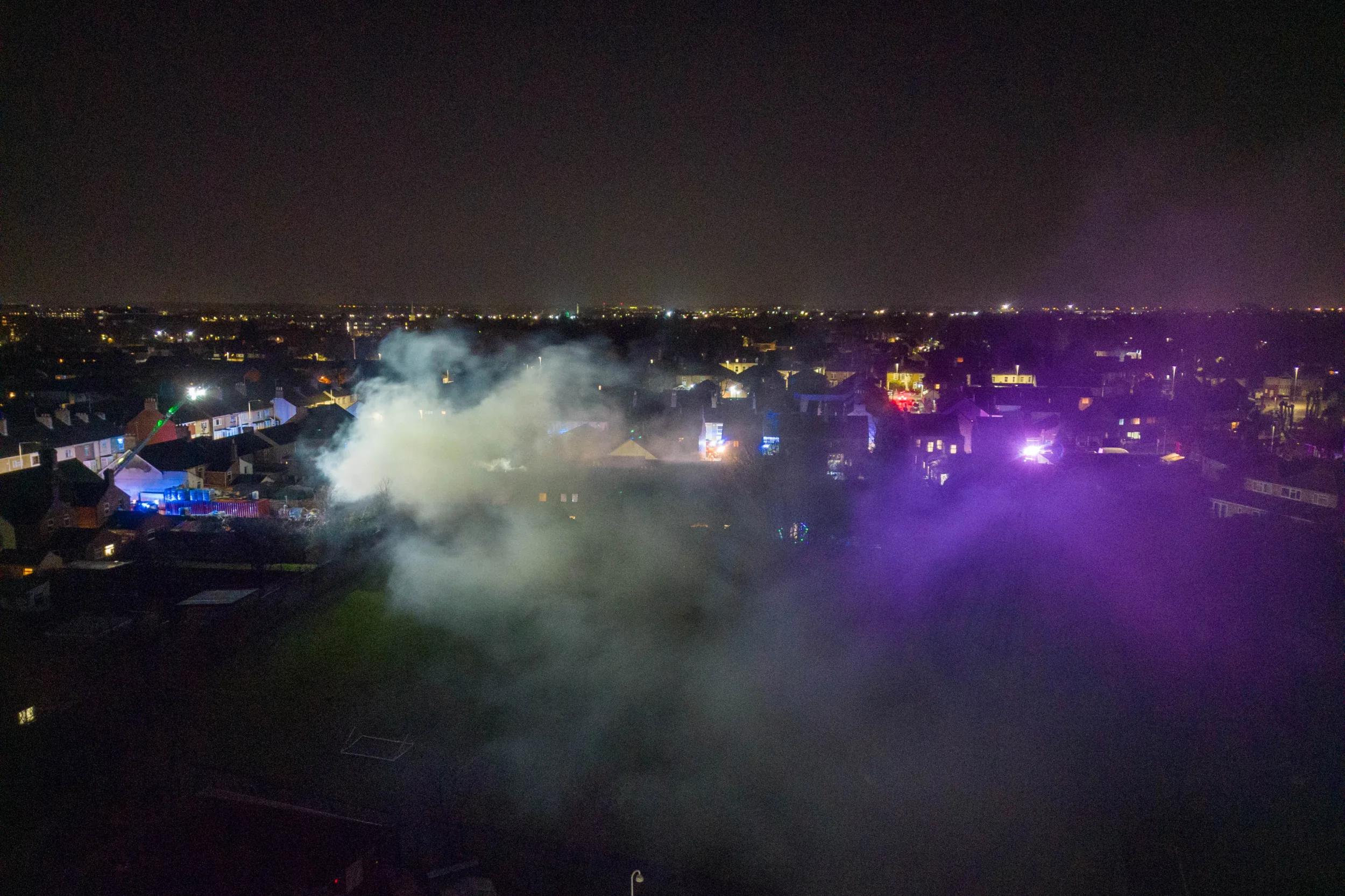 30 fire crews fight Peterborough blaze, residents evacuated but no