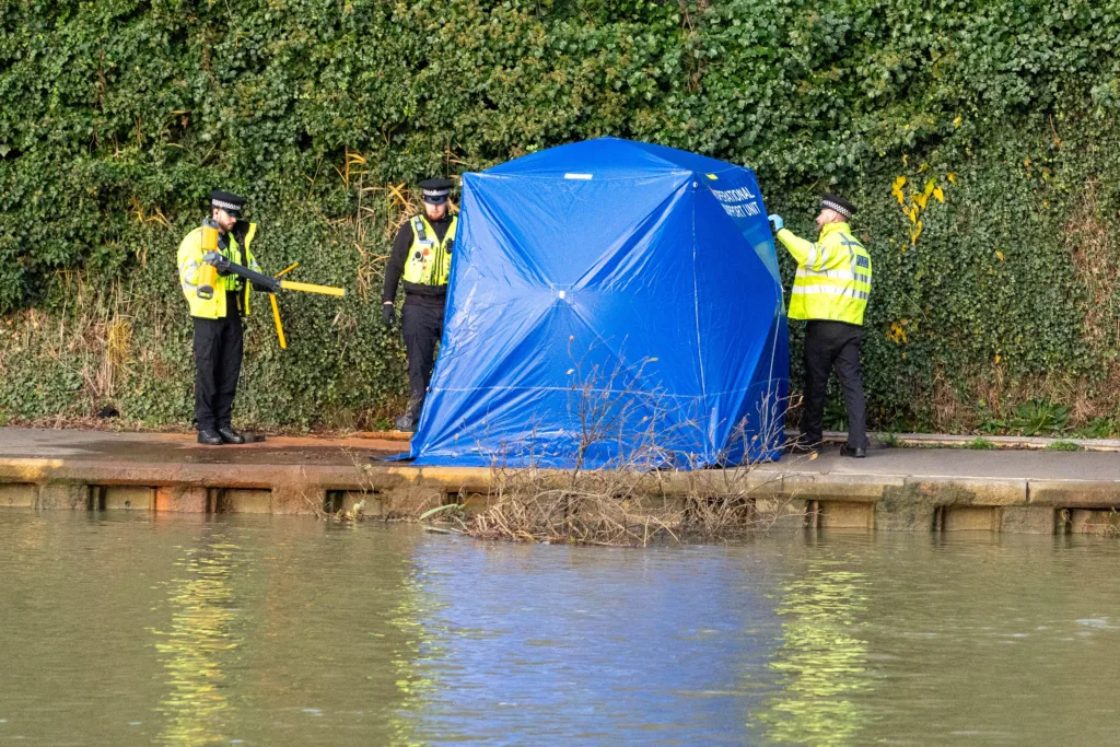 A body has been recovered from the River Nene, Peterborough. Police are investigating. PHOTO: Terry Harris