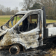 Burnt out tipper stolen from Huntingdon found in Puddock Road, Warboys Burnt out tipper stolen from Huntingdon found in Puddock Road, Warboys