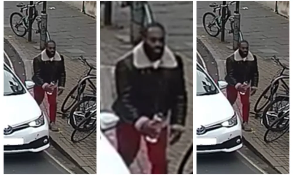 Police in Cambridge want to speak to this man in connection with an assault on a cyclist on November 17