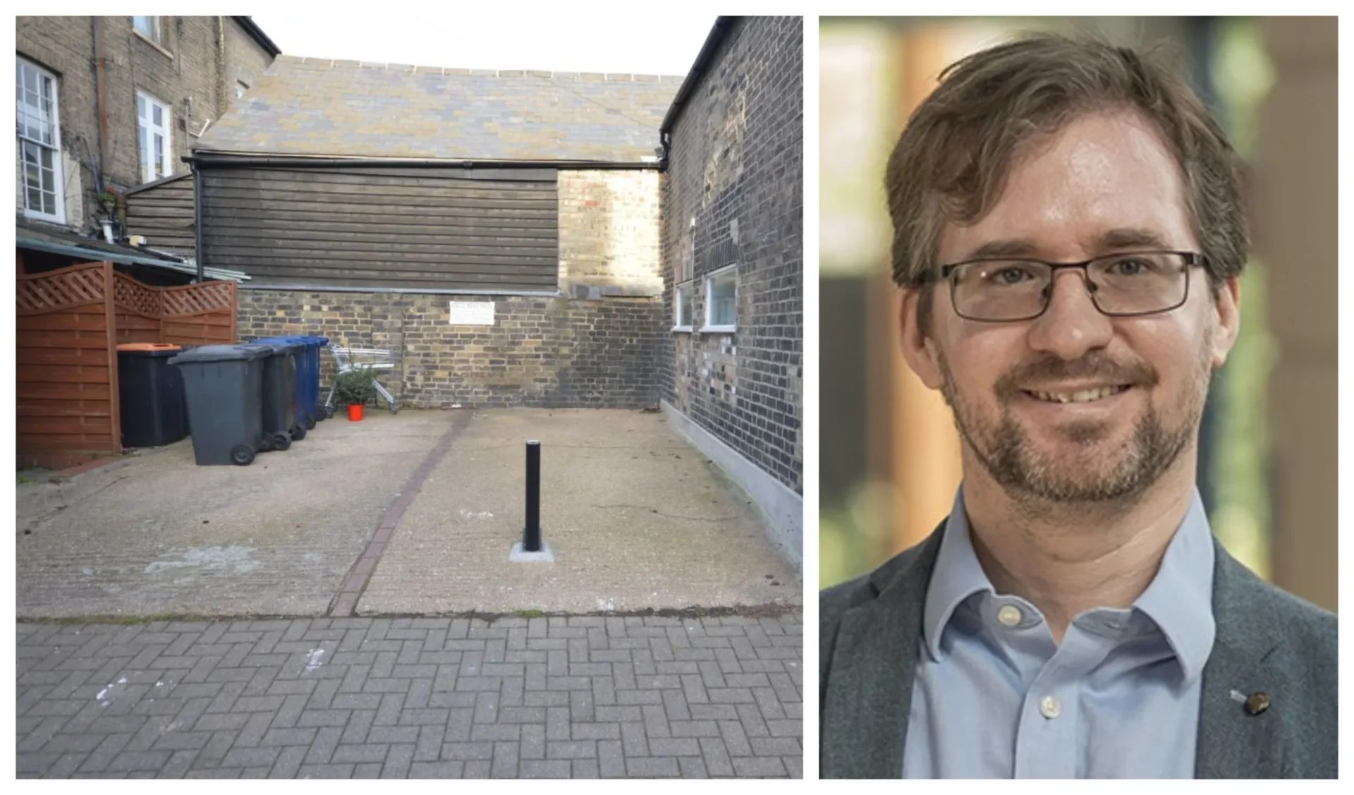 News for Peterborough and Cambridgeshire - Profession David Stillwell (above) described going down “a rabbit hole of property auctions near me and discovered this single parking space in central Cambridge that sold for £122k earlier this year”.