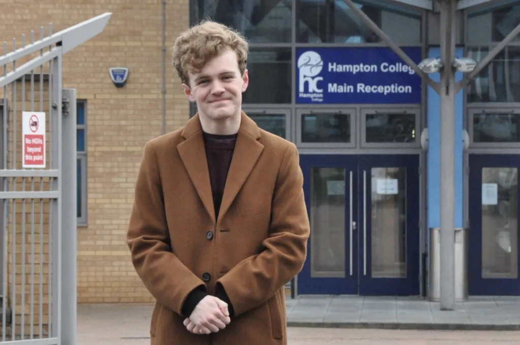 No shortage of ambition for Sam Carling, a Cambridge postgraduate and Labour city councillor, who is vying for his party’s nomination to stand against Shailesh Vara in the General Election 
