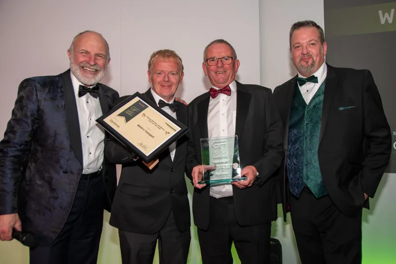 Welch’s Transport wins GREENFLEET Awards, Private Sector Commercial Fleet of the Year 2023