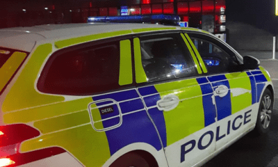 Cambridgeshire police knocked on doors to find the parents of a one year old child, wet and cold and without shoes, found wandering the streets at 7pm on Tuesday