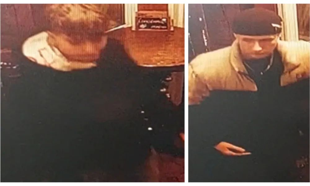 Police have released CCTV images of two men they would like to speak to in connection with a burglary in Peterborough.