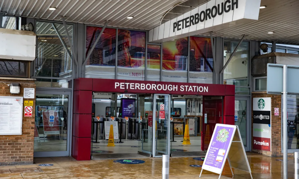 All systems go for Peterborough station improvements: Levelling up funding of nearly £48m – secured by CAPCA and Peterborough City Council – will be match funded by partners, Network Rail and through the city council’s Towns Funding bringing the total up to approximately £65 million. PHOTO: Terry Harris