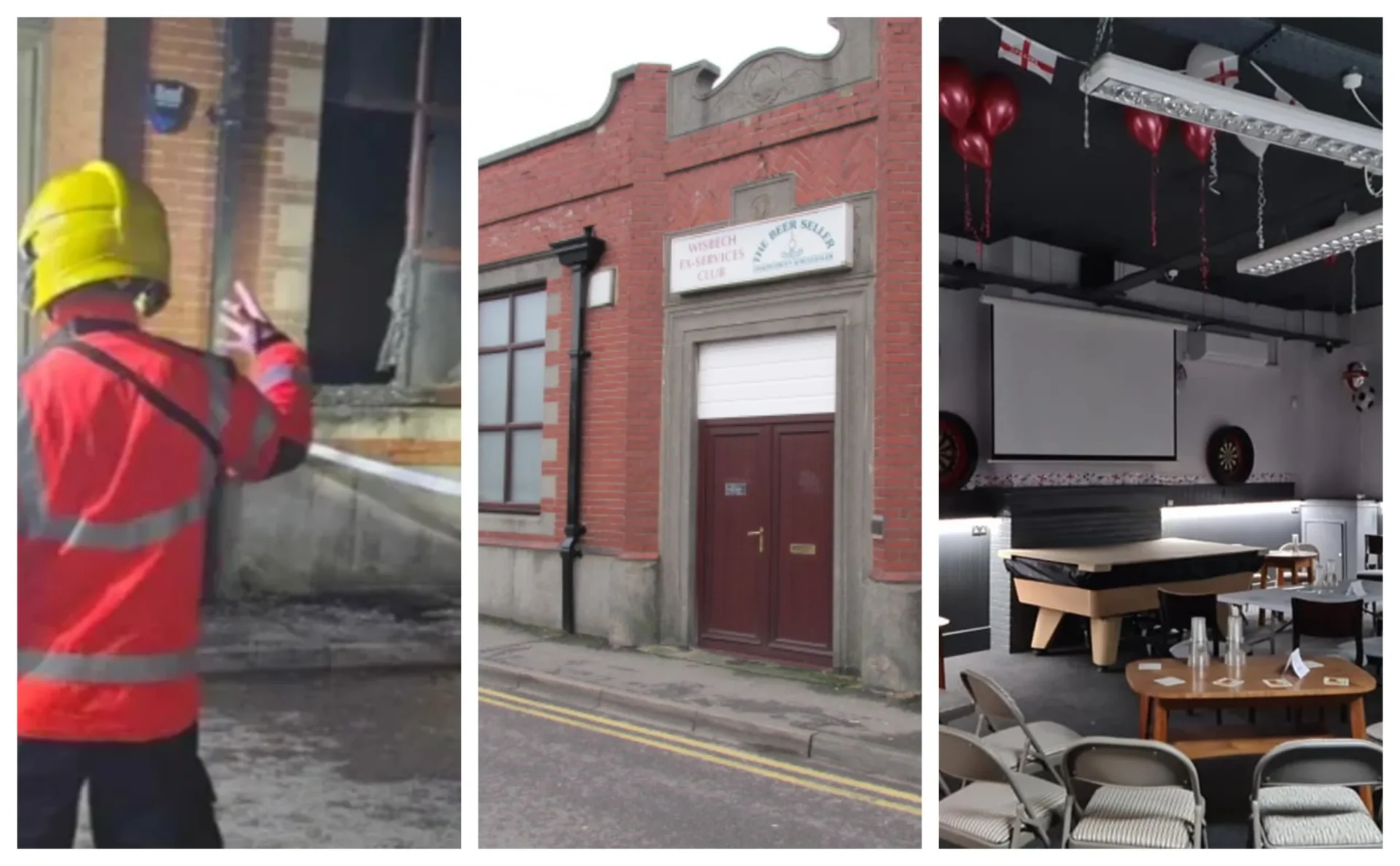 arson - News for Peterborough and Cambridgeshire News for Peterborough and Cambridgeshire - A GoFundMe appeal has been set up to help pay for equipment which only had “limited” insurance cover and was destroyed in the fire at the Wisbech Ex-Servicemen’s Club in Alexandra Road, Wisbech.