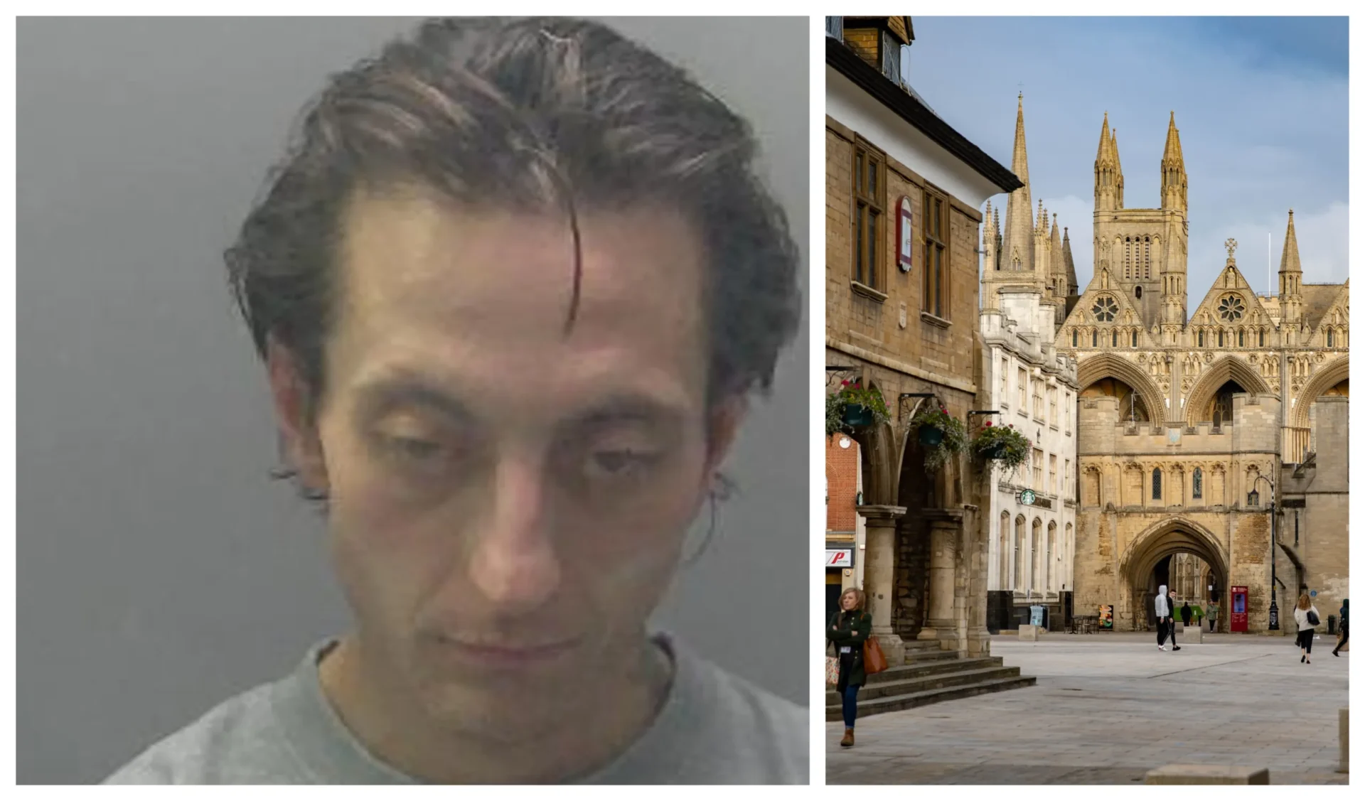 News for Peterborough and Cambridgeshire - Mark King, 34, stole an HP laptop, Samsung mobile phone, Apple watch, a metal card wallet and £5 from a flat inside King’s Gate House, in Cowgate, Peterborough. A vigilant landlord later recognised him in the city centre, and he was arrested.