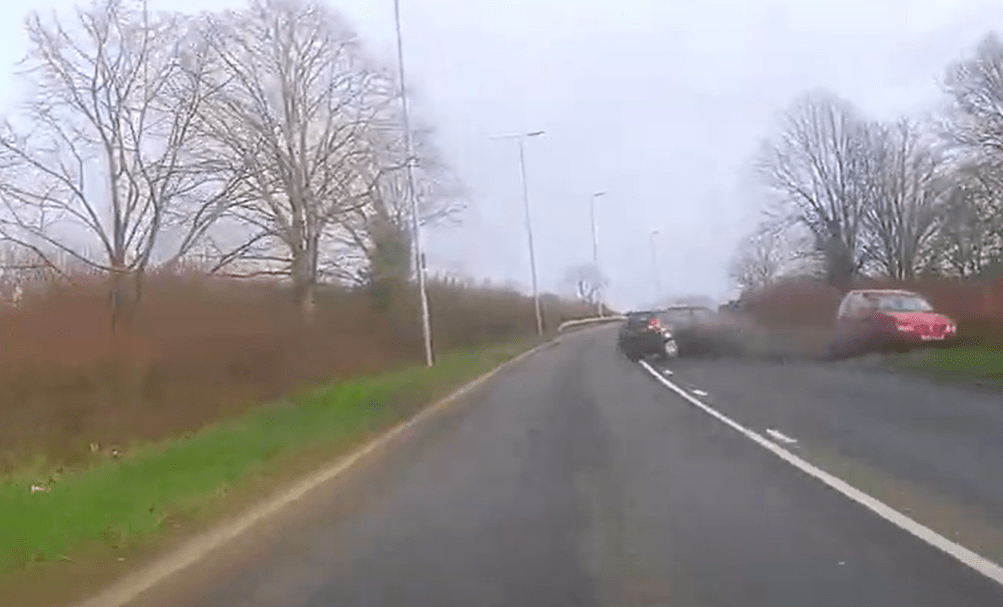crash 1 - News for Peterborough and Cambridgeshire Thorney drink driver Djiferson Monteiro has escaped jail but given a suspended sentence for causing this crash in Peterborough on New Year’s Day 2023.