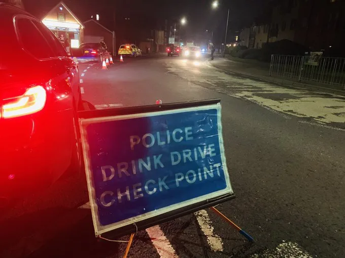 By mid-December, when Cambridgeshire police carried out spot checks, at least 34 suspected drink or drug drivers had been arrested as they reached roughly half way through their drink drug driving campaign. 