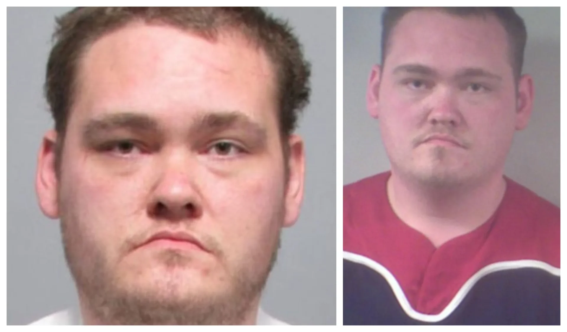 final - News for Peterborough and Cambridgeshire News for Peterborough and Cambridgeshire - Russell Ireland custody photos: (left) from 2015, and (right) from 2024