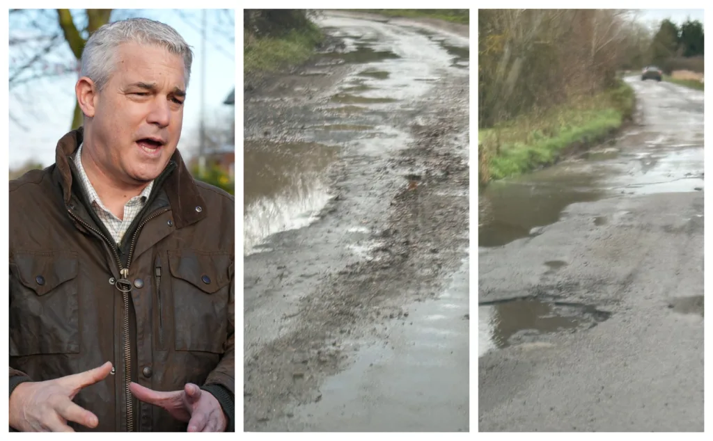 Plea to MP Steve Barclay to end ‘terrifying’ pothole and flooding nightmare