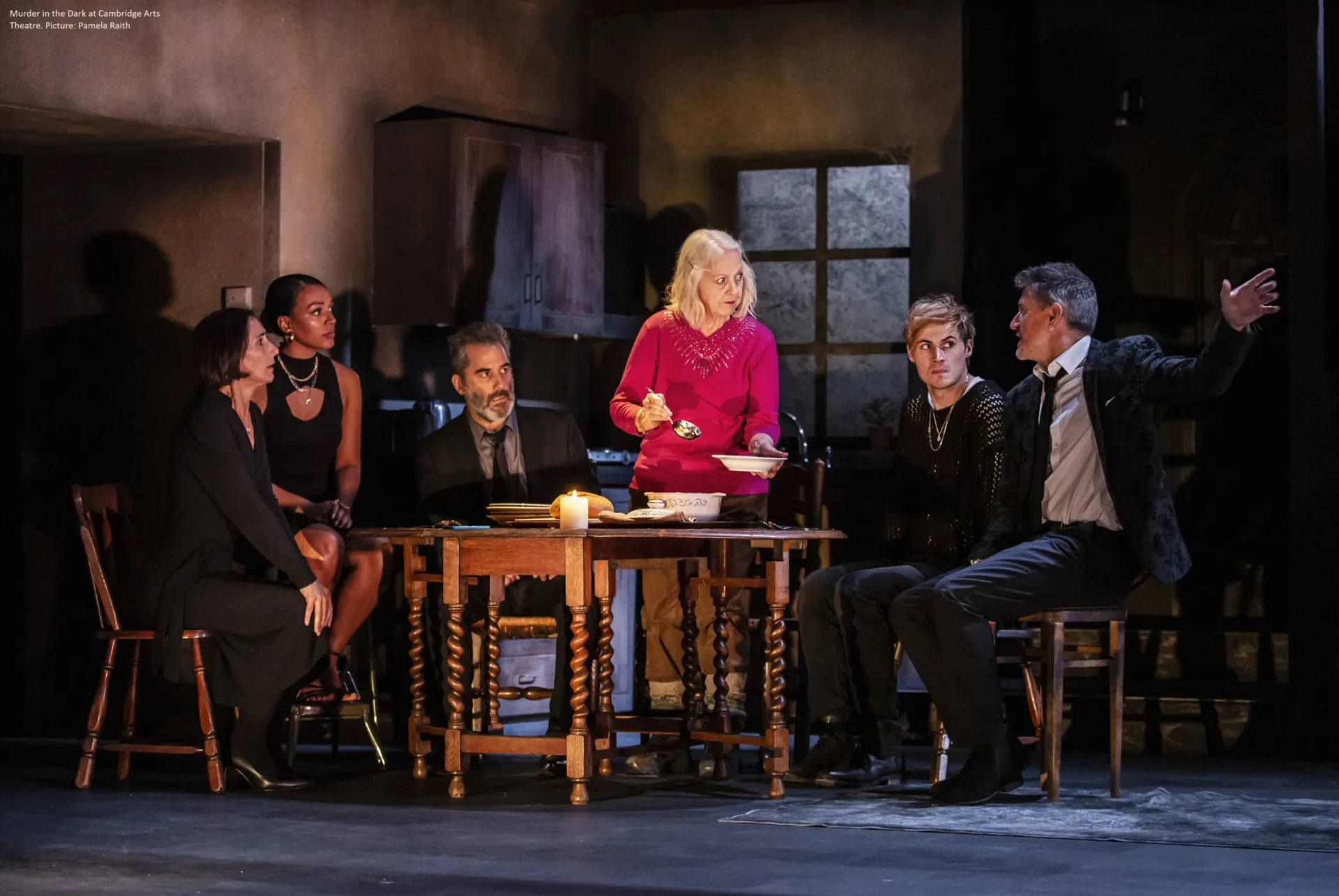 News for Peterborough and Cambridgeshire - Murder in the Dark is at Cambridge Arts Theatre until Saturday, February 10. CREDIT: Pamela Raith Photography